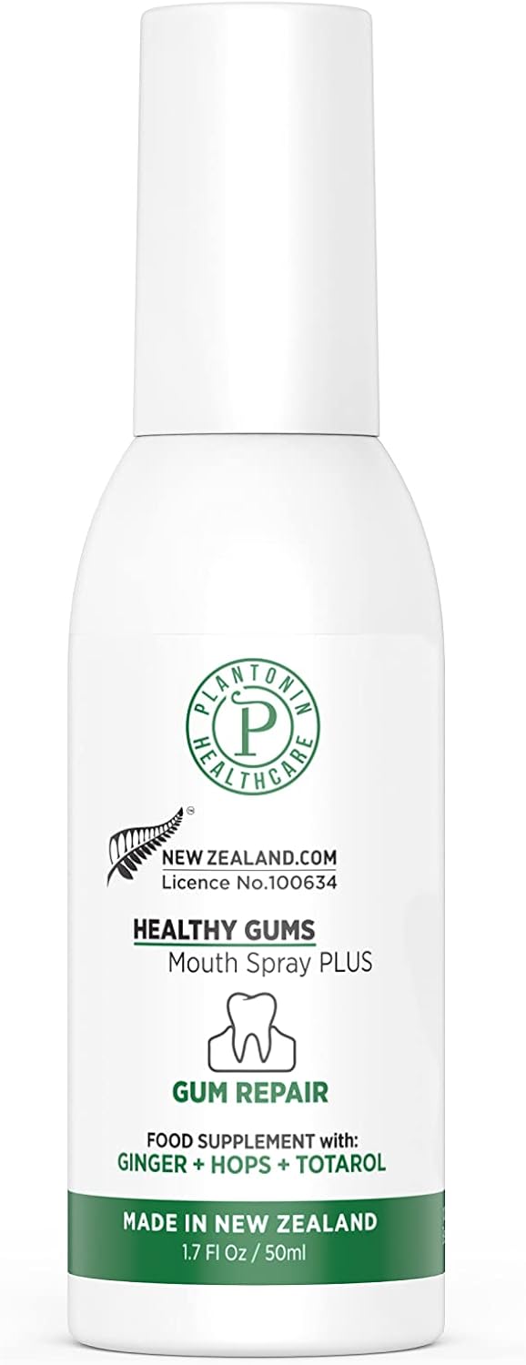 Oral Rinse Spray for Gum Disease and Gingivitis Treatment - 50ml, Alcohol Free Natural Toothpaste Alternate