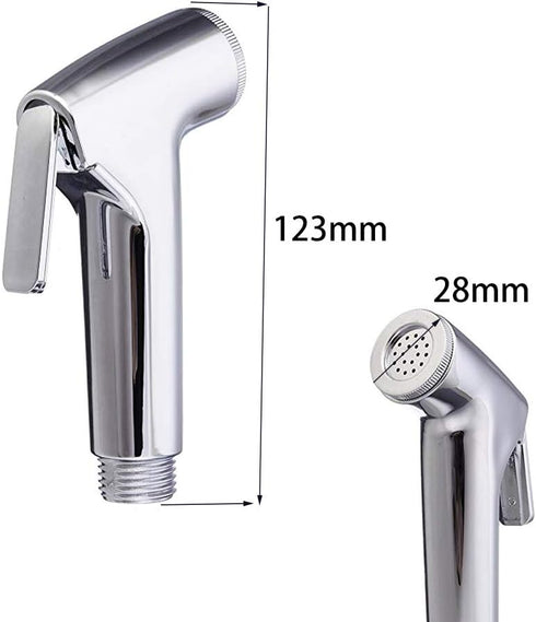 Nozzles, GNEGKLEAN Shower Enema Douche Kit, Stainless Steel Anal Cleaner with Handheld Spray, Flexible Hose & Hygienic