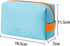 Makeup Bag Pouch, Travel Cosmetic Bag Organizer for Toiletries, Cute Makeup Brushes Storage Case for Women (D)