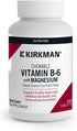 Kirkman Vitamin B6 with Magnesium - 120 Tablets - Chewable Wafer Supplement - Hypoallergenic