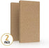 Dry Cleaning Soot Eraser Sponge - Pet Hair, Smoke, Soot, Dust and Dirt Remover - 3x6 Double, One Unit (2 Pack Single) All Natural Latex Rubber, Made in The USA by SpongeCo