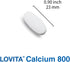 Calcium 800 mg - Highly Absorbable Calcium Citrate with Vitamin D3 & K2, Vegan Supplement for Bone Health (120 Tablets,