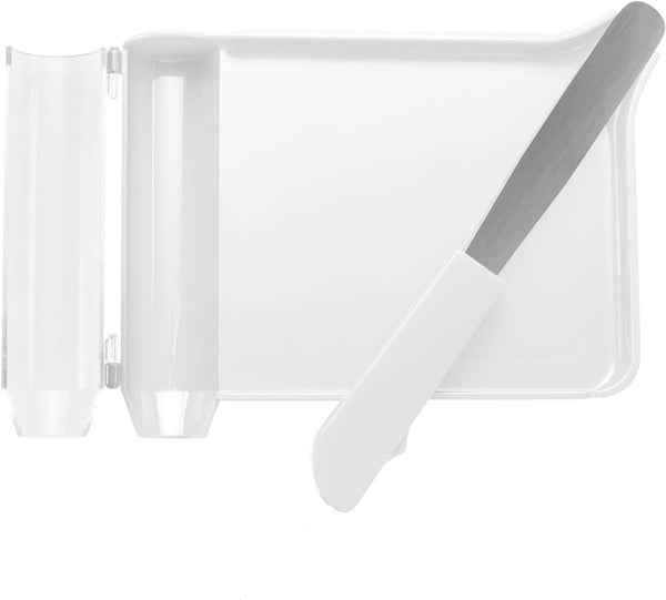 Medarchitect Right Hand Pill Counting Tray with Spatula (White)