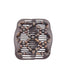 Lovef Women Magic Hair Combs Wood Beaded Stretch Double Side Combs Clips Bun Maker Hair Accessories (bead coffee 1)