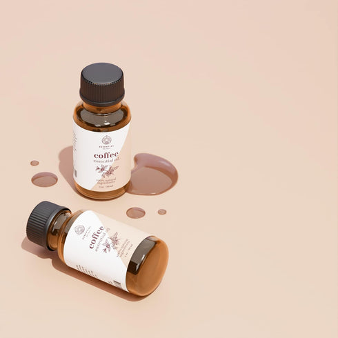 Coffee Essential Oil - Premium Grade 100% Undiluted Essential Oil (1 Fl Oz) for Aromatherapy & Soaps