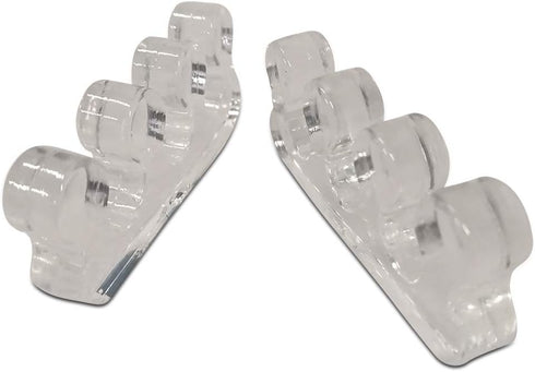 NGT Yoga Toes Blue Toe Stretcher & Separator - Stop Foot Pain and Boost Athletic Performance (White)