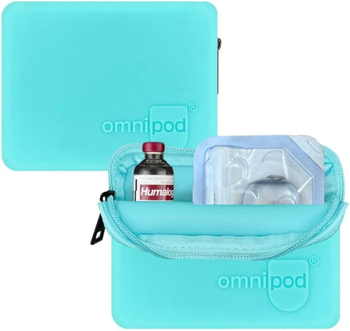 Sugar Medical Omnipod Protective Travel Case | Silicone Storage fits an Insulin