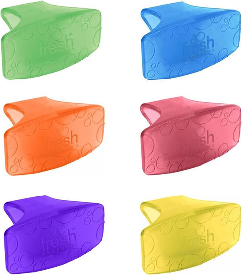 Fresh Products Eco Bowl Clip 2.0 Air Freshener, Sample Pack (Box of 6)