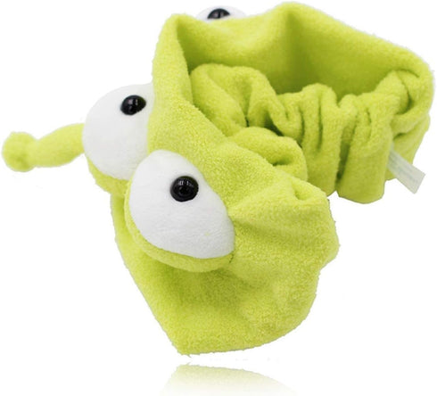 VANVENE Alien Headband for Toy Story Stretchy Plushy Hair Accessories for Face Washing Shower Beauty Skincare 1Pcs