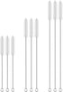 9 Pcs Drinking Straw Cleaner Brush Kit ¦ Reusable Extra Long Pipe Cleaners for Tumbler, Sippy Cup, Bottle, Tube, Teapot