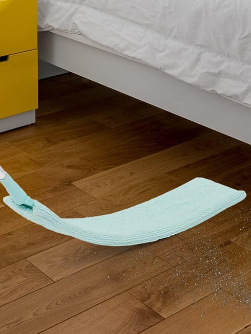 Kandishiex US Gap Dust Cleaner Retractable Microfiber Gap Dust Brush Flexible Long Flat Gap Duster with Extendable Pole