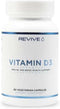 Revive MD Vitamin D3, 60 Vegetarian Capsules - Immune and Bone Health Support