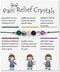 Fuqimanman2020 6mm Spiritual Crystal 7 Chakra Stretch Bracelet - Natural Stone Healing with Meaning Cards for Anxiety