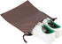 Drawstring Travel Bag, Waterproof Storage Bags for Shoes Clothes, Dustproof Storage Bags (Brown)