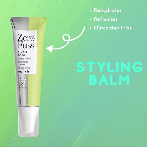 Zero Fuss Styling Balm - Lightweight with All Day Flexibility, Enhances Natural Shape and Texture (4.5 Fl. Oz)