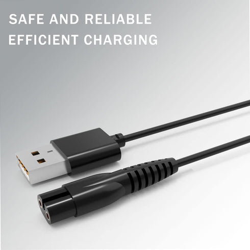 Replacement Power Cord for Manspot Men’s Premium Body Trimmer USB Charger Charging Cable