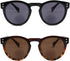 2 Pack Bifocal Reading Sunglasses for Women - Outdoor Reader Glasses in Vintage Round Shape
