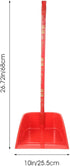 COHEALI Plastic Upright Dustpan, Long Handle Lobby Dust Pan for Garage Home Yard Cleaning, 63cm (Dust Pan Only)