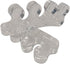 NGT Yoga Toes Blue Toe Stretcher & Separator - Stop Foot Pain and Boost Athletic Performance (White)