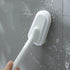 Long Handle Brush Sponge, DIY Cleaning Sponge for Dishwashing, Kitchen, Toilet, Bathroom Wash Tool (Replaceable Sponge)