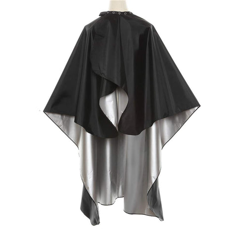Nylon Waterproof Professional Haircut Cape with Snap Closure - Salon Cape, Barber Cape, Hair Cutting Cape, Hairdressing