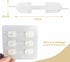 Emergency Wound Closures Adhesive Bandages, Zip Stitch Stickers for Camping, Survival & Household Gear, 3 Pcs (70 *