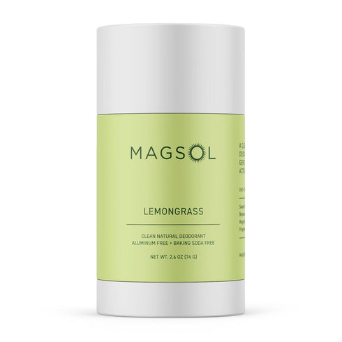 MAGSOL Natural Deodorant for Men & Women | Aluminum Free Deodorant | Gentle on Skin with Sweet Almond Oil & Beeswax |