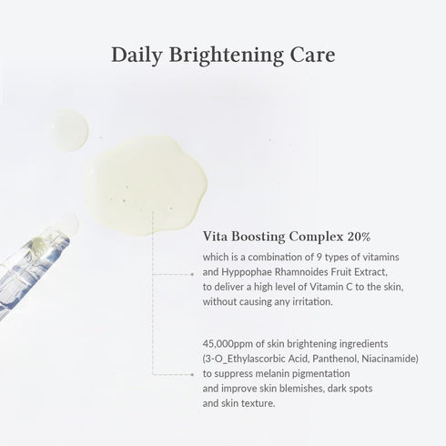 Dr.Althea Gentle Vitamin C Serum & Boosting Serum, Sensitive Skin Friendly, Even Out Skin Tone, Vegan Korean Skincare