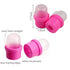 Tvoip 10 PCS Nail Soaker Cap for Acrylic Nail Remover and Gel Polish Cleaner Wrap Clip Tool