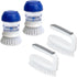 Set, 2 2 CELOX Cleaning Brush Dish Brush with soap Dispenser & Heavy Duty Scrub Brush
