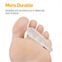 NatraCure Gel Hammer Toe Crest Pads (Left/Right) - 2 Pairs Straightening Cushion for Mallet and Overlapping Toes