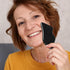 SOLUSTRE Black Bian Stone Scraping Plate Massage Oil for Face and Body Gua Sha Therapy Enhance Blood Circulation Lymph