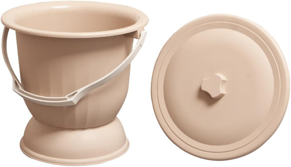 High Base Urinal Pot Lid Handheld Potty for Boys and Girls Portable
