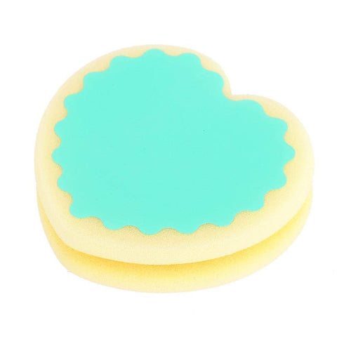 Hair Removal Depilation Sponge - Women Waxing Polishing Buffing Pad for Skin Care (Love)