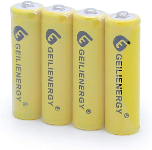 QBLPOWER 600mah 1.2v 2A (8 Pack ni-cd aa Rechargeable Battery for Solar Solar Batteries for Outdoor Solar Lights AA
