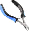 IVON Cuticle Trimmer, Professional Non-Slip Stainless Steel Nipper, Blue