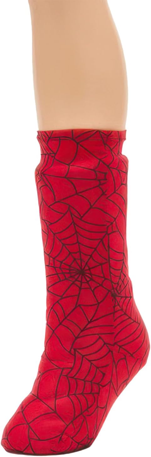 CastCoverz! Fashionable Leg Cast Cover - Wicked Webs - Large Short, Below The Knee, Protective and Washable