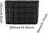 Puffy Quilted Makeup Bag, Cute Solid Toiletry Organizer Pouch Storage Clutch for Women