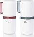 Toothbrush Travel Case, Holder and Rinse Cup with Handle, Multifunctional Toothbrush Cup, Large Capacity (Purple +