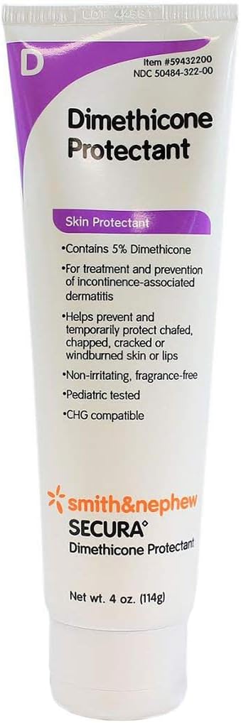 Secura Dimethicone Protectant Cream, 4 oz