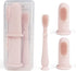 Ali+Oli Oral Care Set for Baby (Blush), Includes Baby Finger Toothbrush x 2, Tongue Scraper, BPA Free