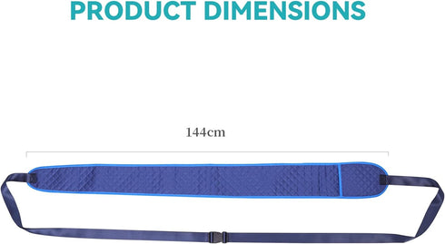 Bed Restraint Strap for Elderly, Anti-Fall Bed Restraint Belt for Dementia, Bed Restraint Auxiliary Device Fall