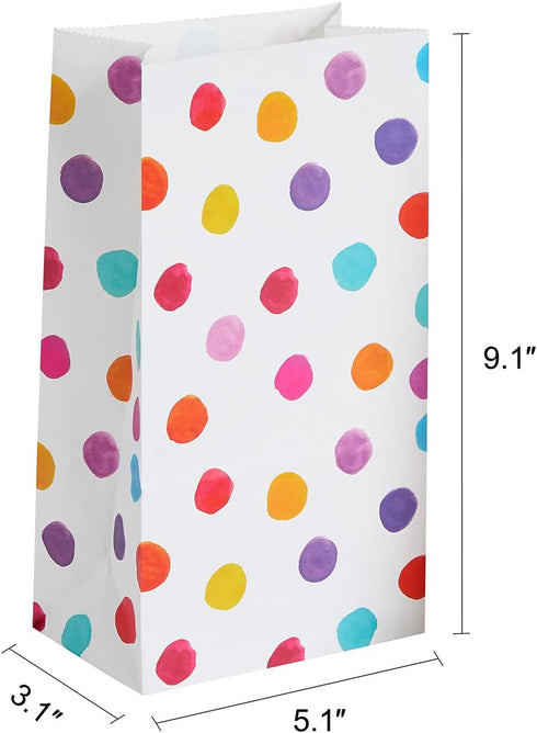 30 Pack Party Favor Bags, Goodie Bags for Kids Birthday Party