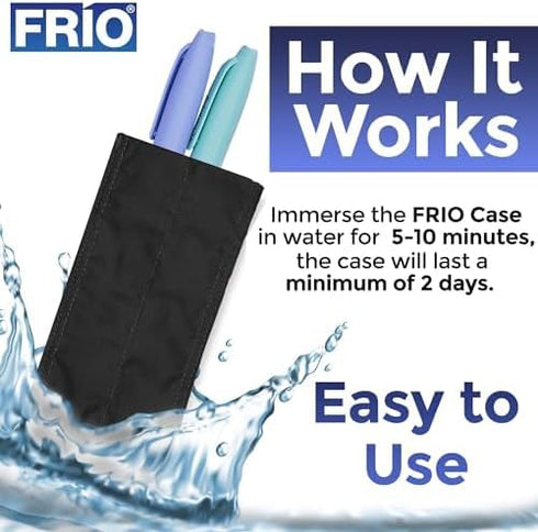 FRIO INDIVIDUAL Insulin Pen Cooling Case, Diabetic Travel Wallet