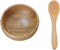 Eco Bamboo Mixing Bowl - Cute Small Facial Skin Care Mixing Bowl for DIY Homemade Cosmetic Tool Sets