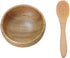 Eco Bamboo Mixing Bowl - Cute Small Facial Skin Care Mixing Bowl for DIY Homemade Cosmetic Tool Sets