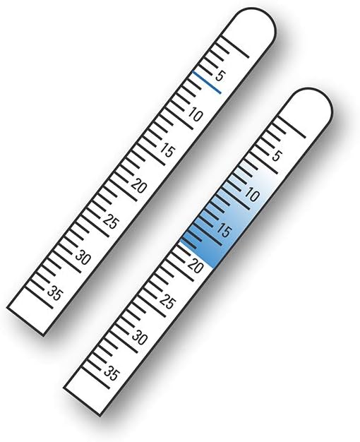 Schirmer Tear Test Strips with Blue Mark, 100 Sterile Strips