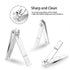ZIZZON Manicure Pedicure Kit, Nail Clippers Set of 12Pcs with Luxurious Travel Case, Black