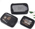 Mesh Makeup Bag Set, 3 Pcs Lightweight Cosmetic Bags with Zipper (S, M, L)
