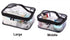 Louise Maelys Portable Clear Makeup Bag - Waterproof Zipper Travel Storage Pouch with Handle